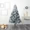 7ft. Unlit Flocked Rock Springs Spruce Artificial Christmas Tree